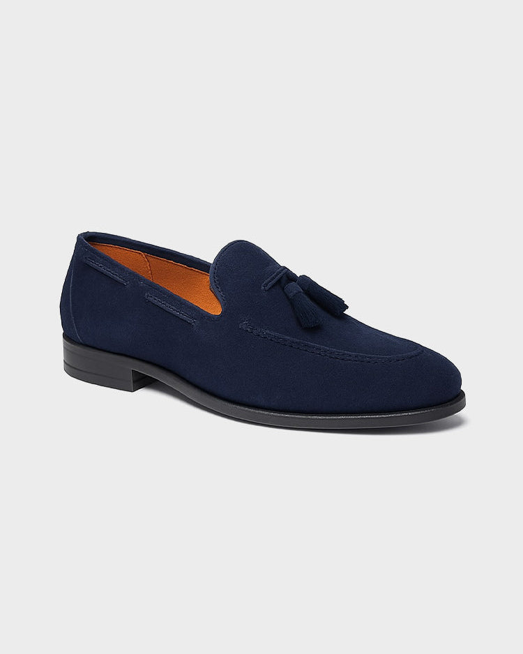 THE COMO SUEDE TASSEL LOAFERS