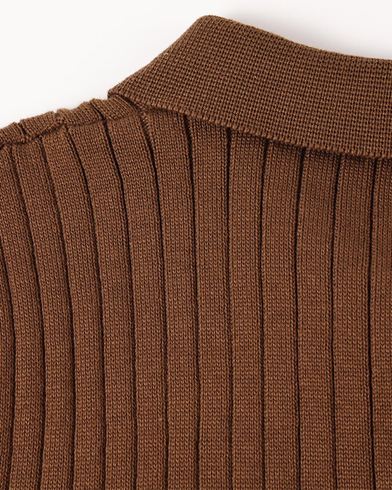 THE SAVINO KNIT POLO SHIRT