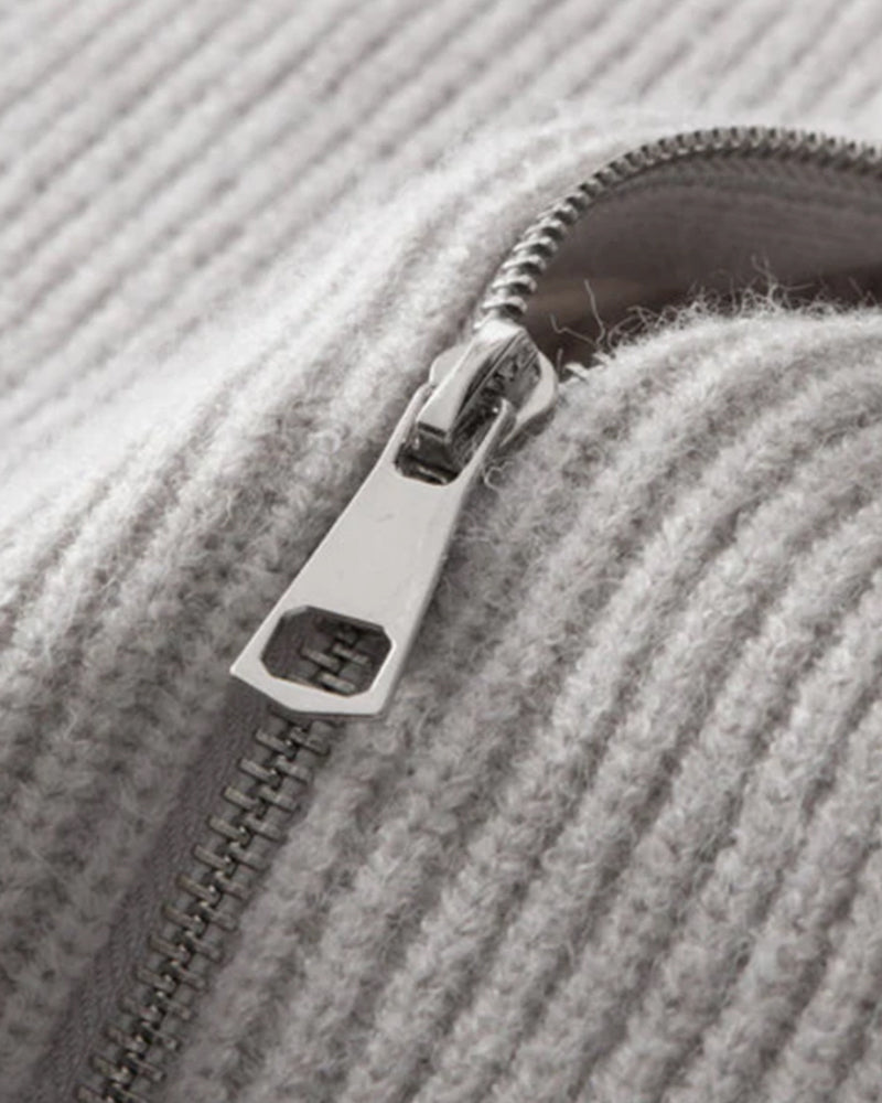 THE MASSIMO ZIP SWEATER