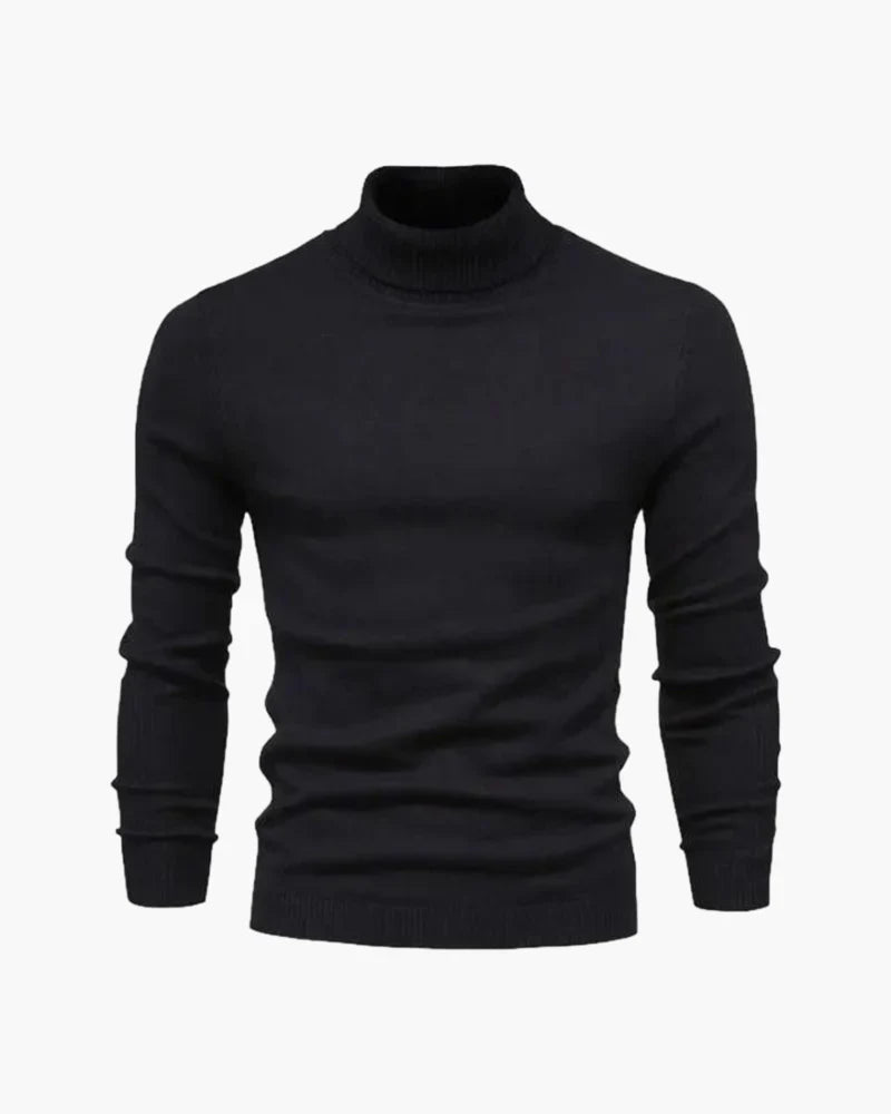 THE FLAVIO MERINO WOOL TURTLENECK