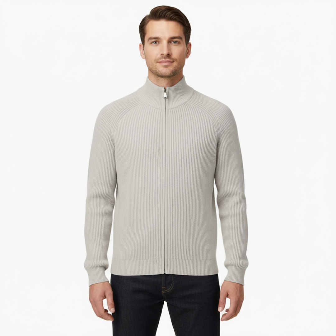 THE MASSIMO ZIP SWEATER