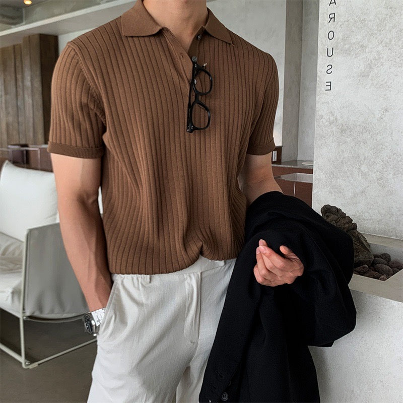 THE GIULIANO KNIT POLO SHIRT