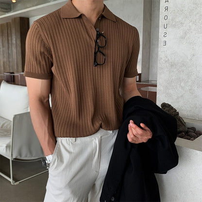 THE GIULIANO KNIT POLO SHIRT
