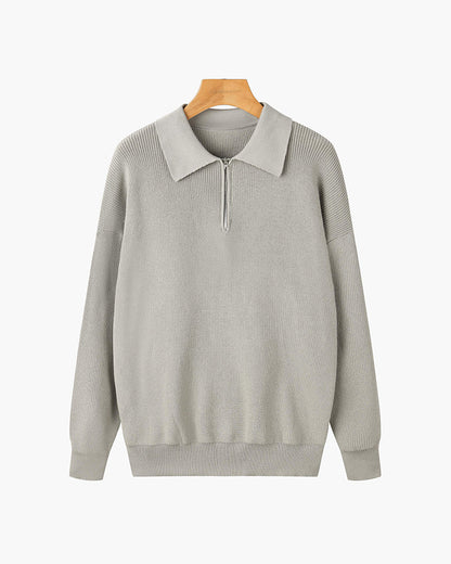 THE FABIO ZIP SWEATER