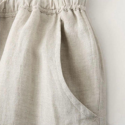 THE ALDO LINEN TROUSERS
