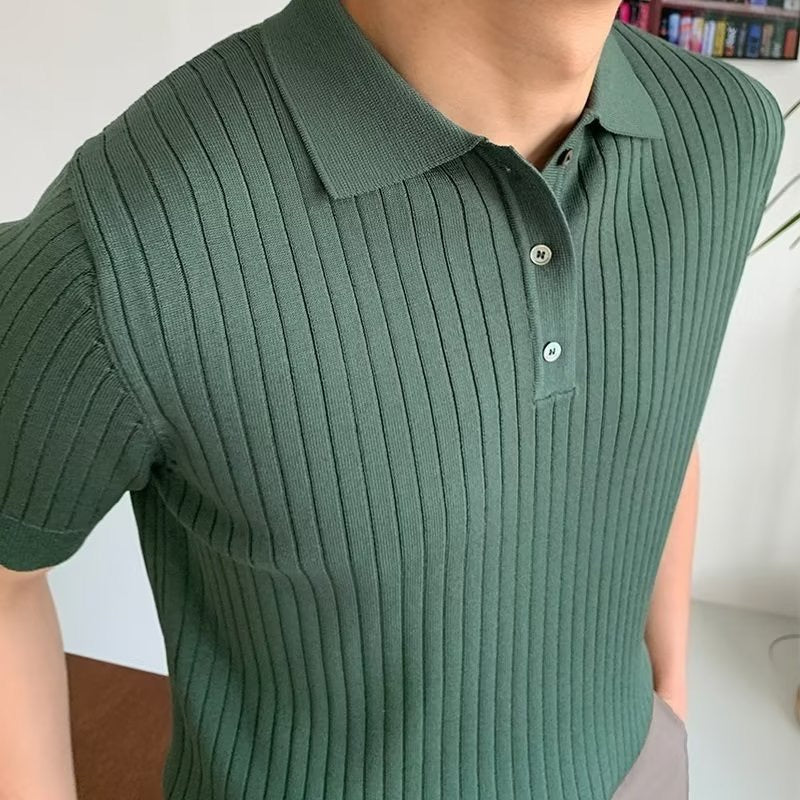 THE GIULIANO KNIT POLO SHIRT