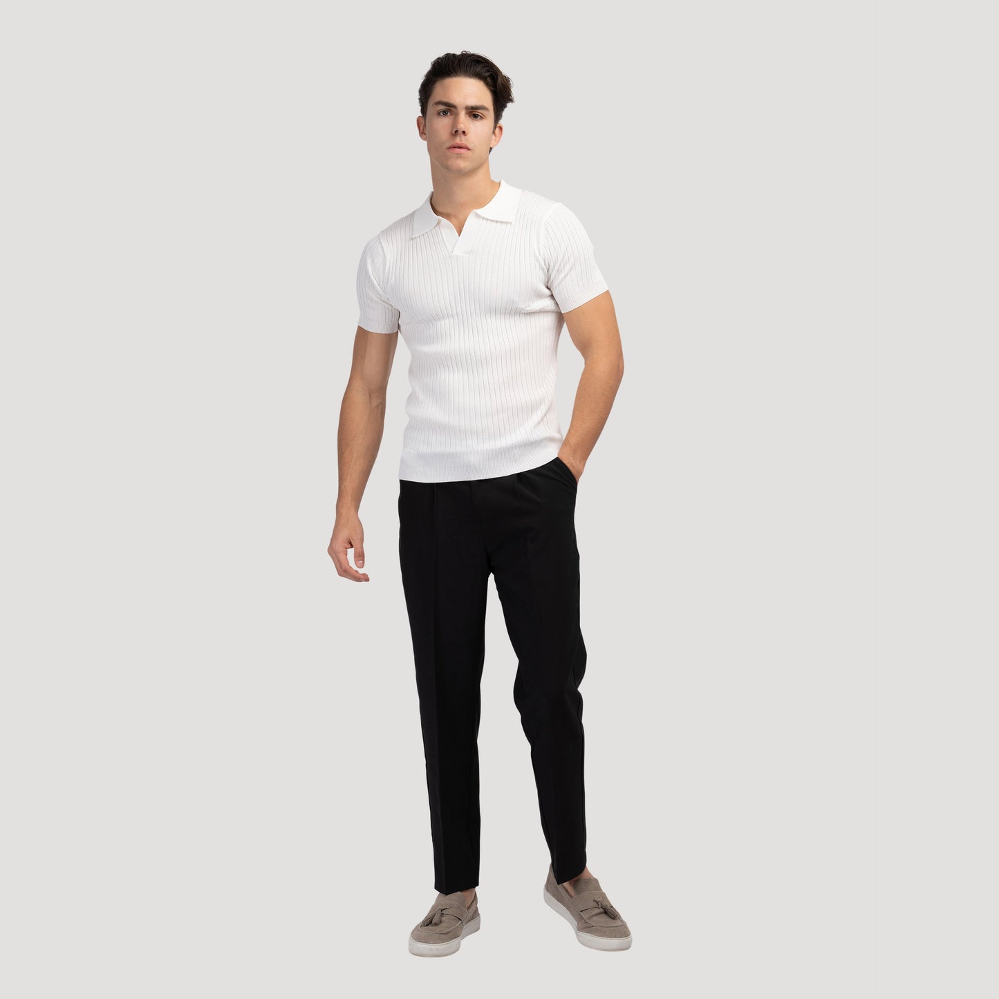THE MATTEO TEXTURED POLO