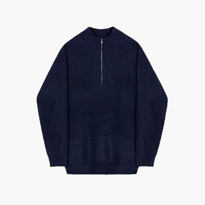 THE LORENZO HALF-ZIP SWEATER