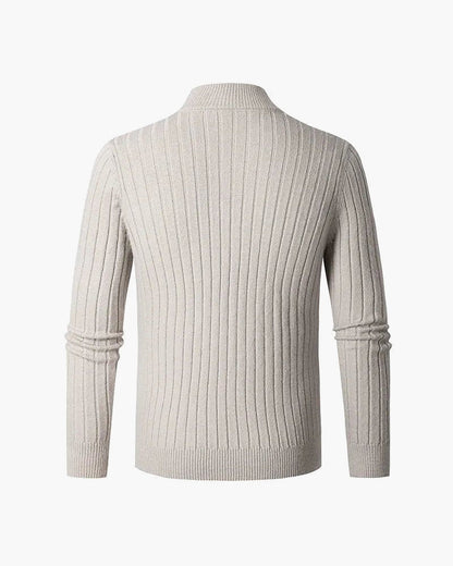 THE PIERO HALF-ZIP SWEATER