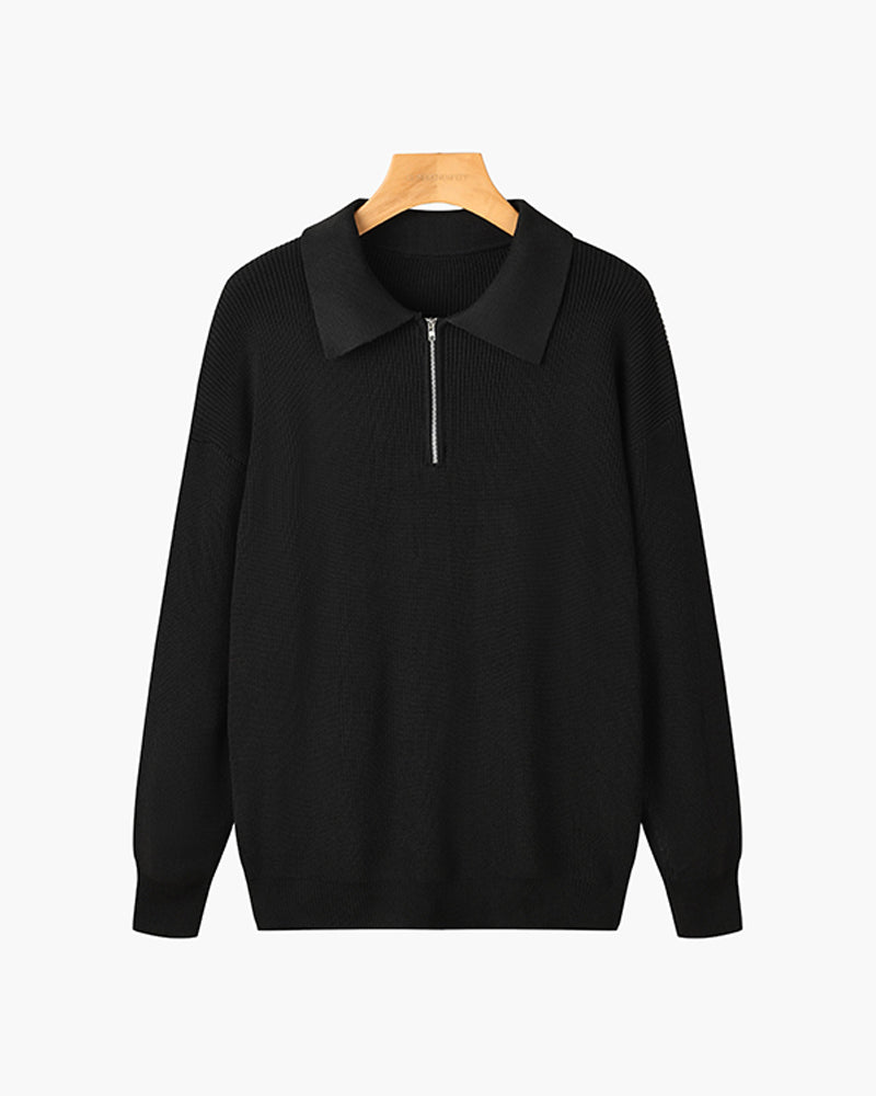 THE FABIO ZIP SWEATER