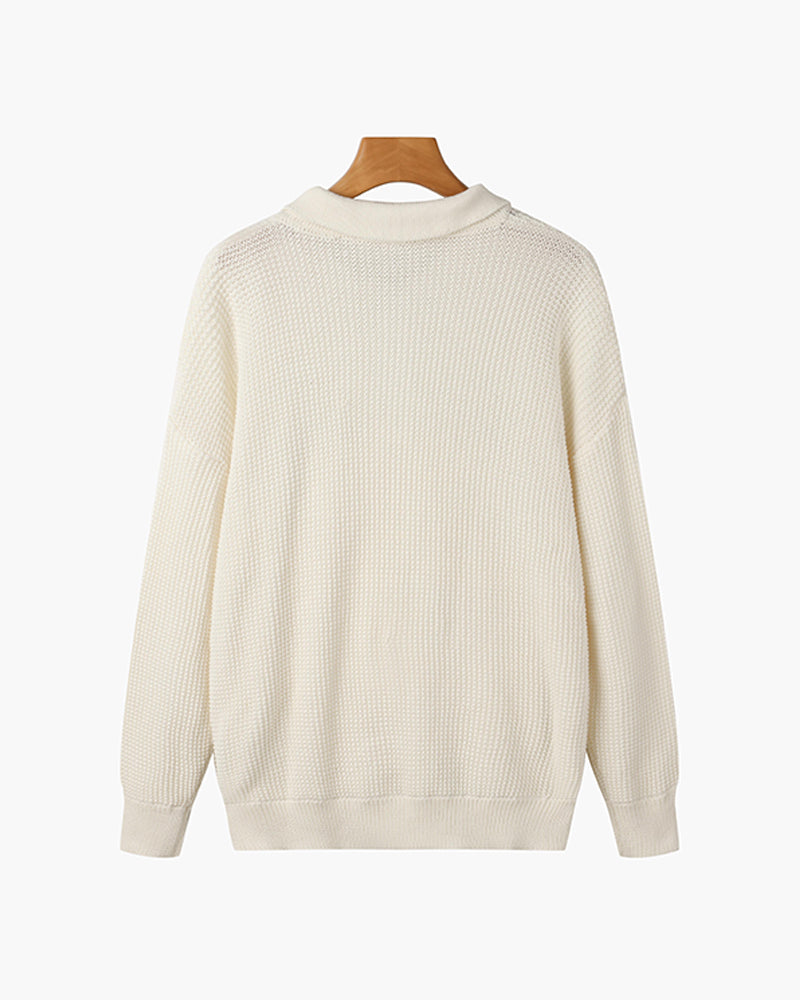 THE TOMMASO ZIP SWEATER
