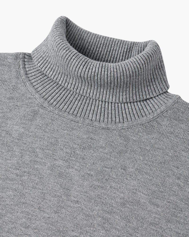 THE FLAVIO MERINO WOOL TURTLENECK