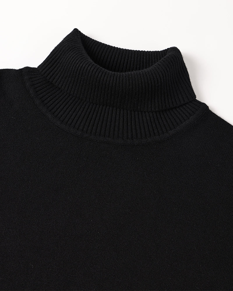 THE FLAVIO MERINO WOOL TURTLENECK