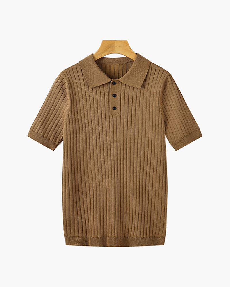 THE GIULIANO KNIT POLO SHIRT