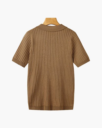 THE GIULIANO KNIT POLO SHIRT