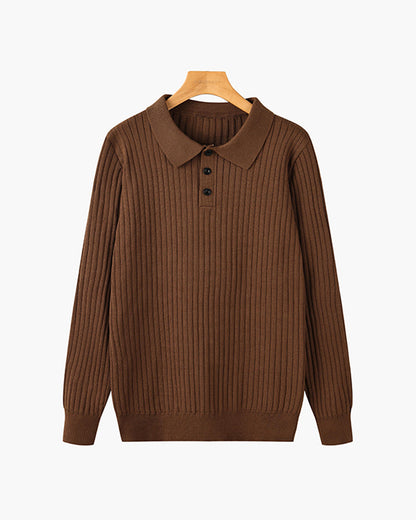 THE SAVINO KNIT POLO SHIRT