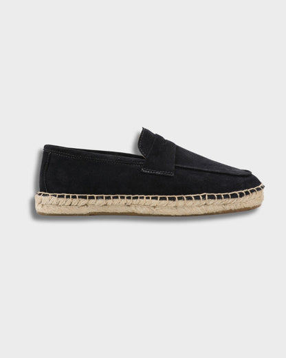 THE LEO SUEDE ESPADRILLE LOAFERS